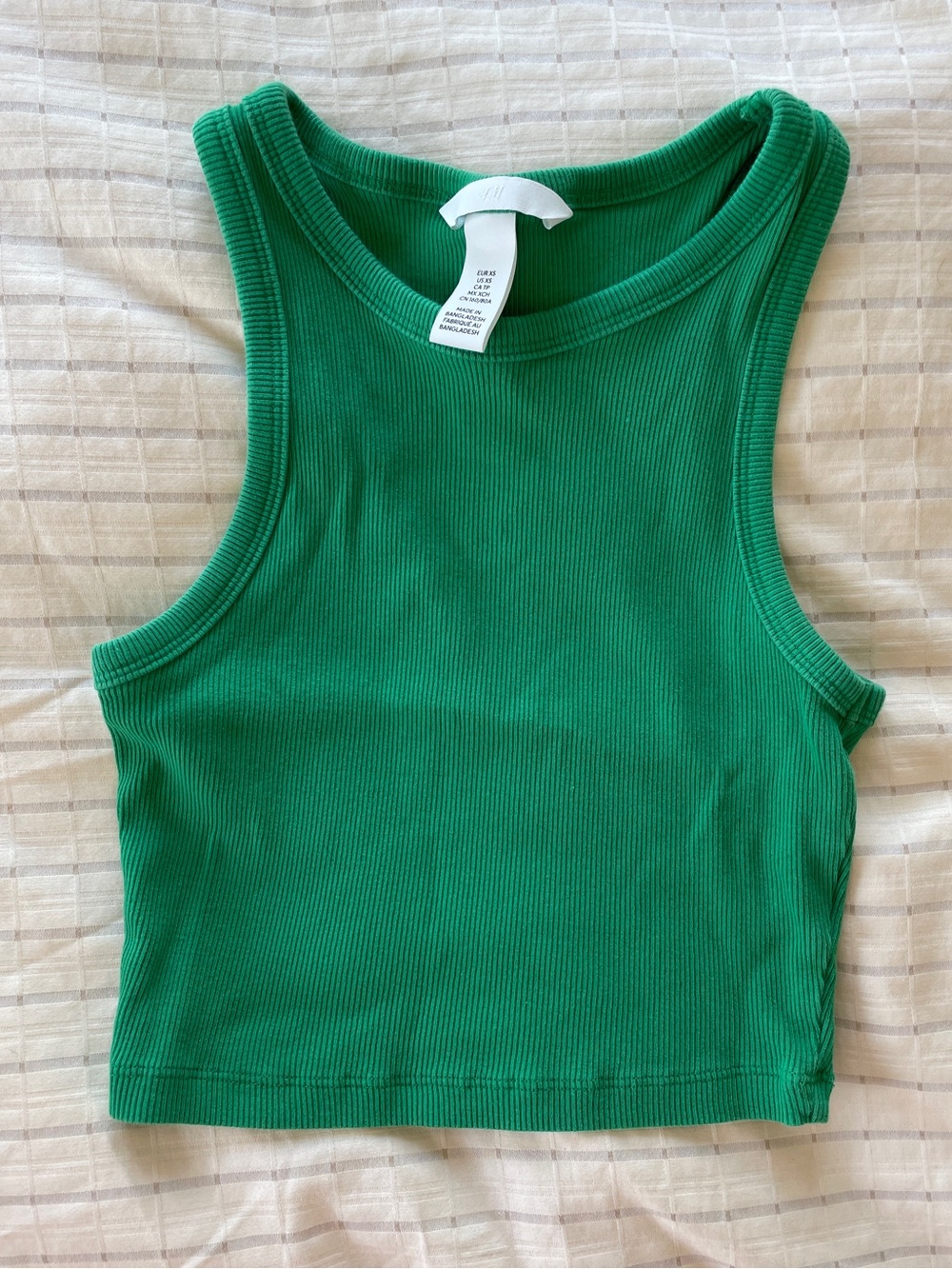 H&M 2-Pack High Neck Ribbed Tanks - Picture 2 of 6